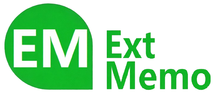 ExtMemo AI Logo